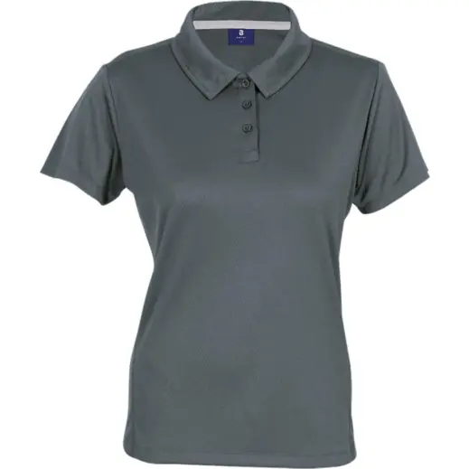 Ladies UV Tech Golfer Charcoal